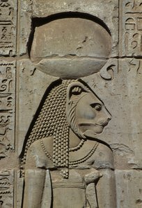 Dettaglio di un rilievo, Bastet